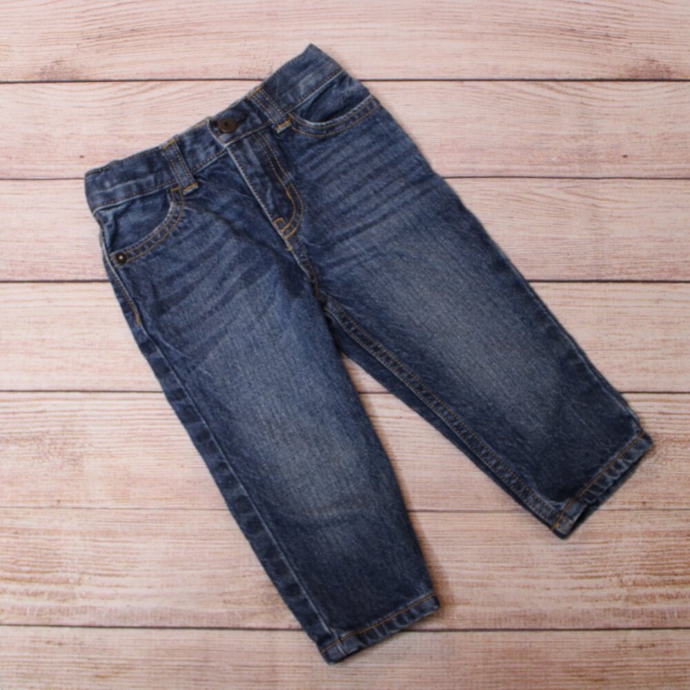 B'gosh Straight Blue Jeans Denim